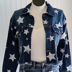 Umgee Crop Jean Jacket